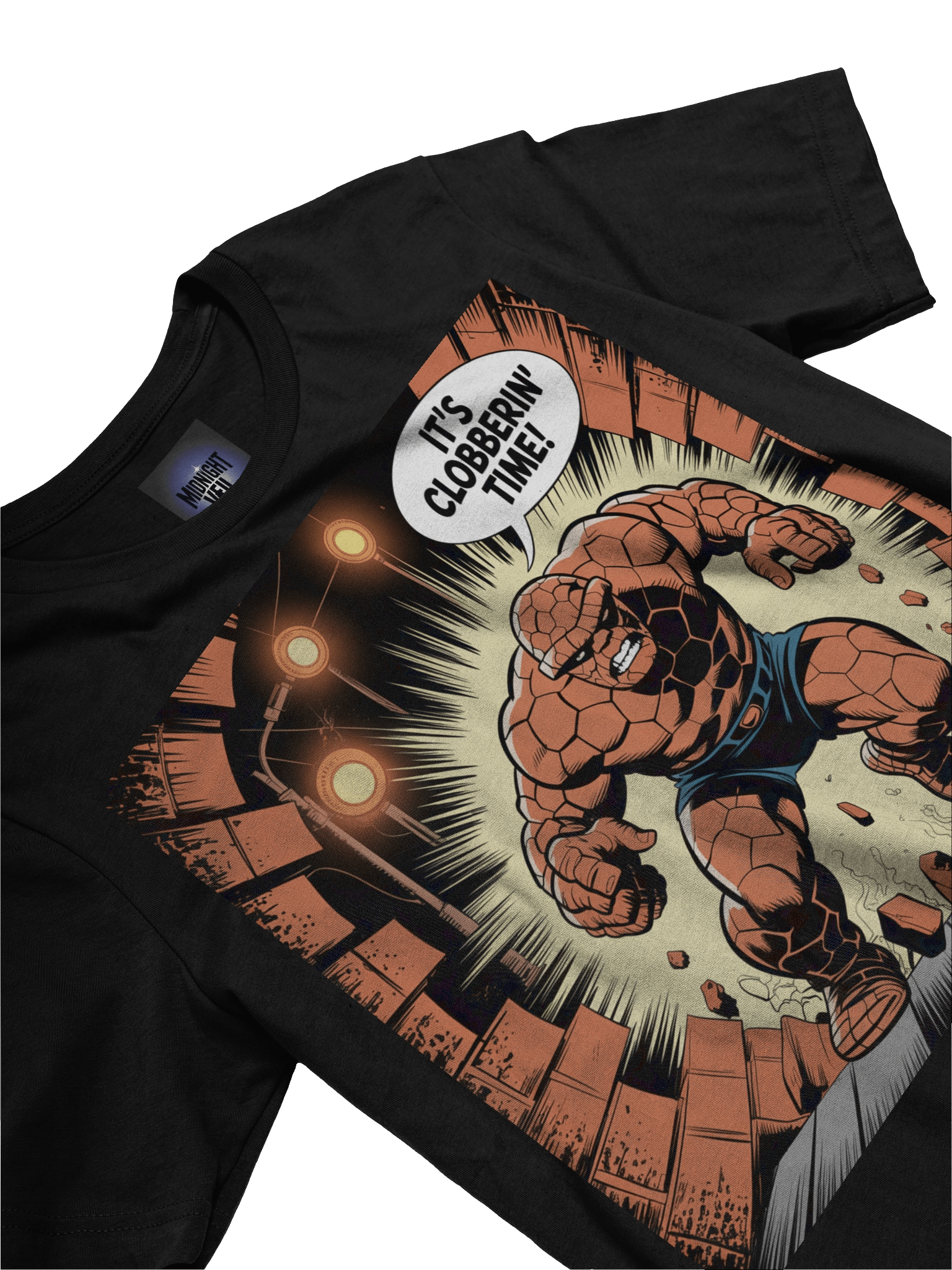 The Thing Clobberin' Time Supersoft T-Shirt – Ever-Lovin' Blue-Eyed Rampage product image (5)
