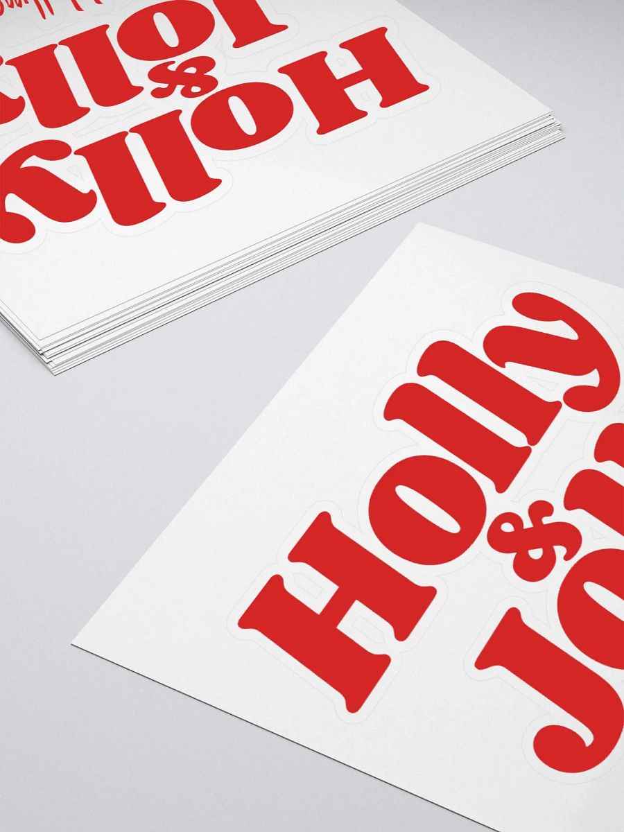 Holly & Jolly Sticker product image (12)