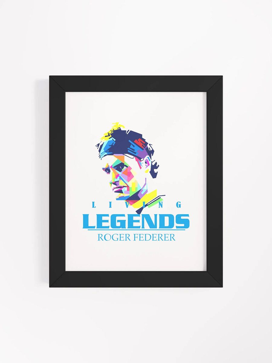 Geometric Legend: Roger Federer Poster product image (122)