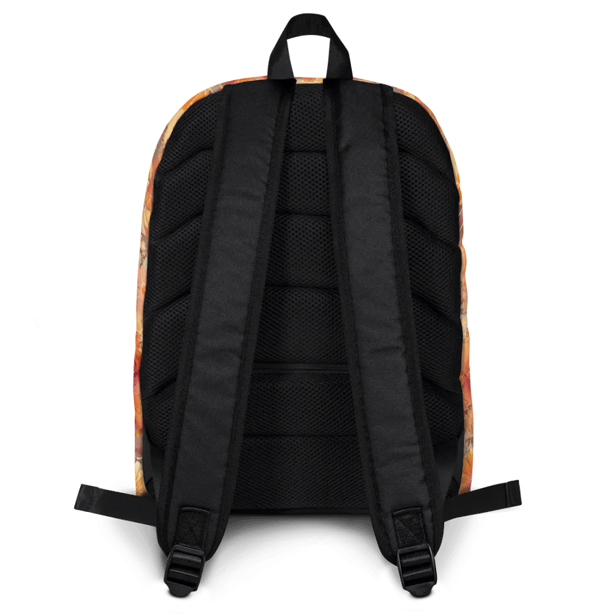 Golden Hibiscus Dreams All-Over Print Backpack product image (8)