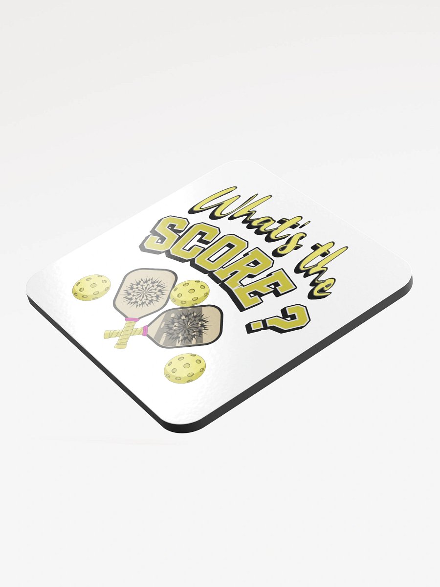 Whats The Score Pickleball Stylish Paddle Coaster Set product image (3)