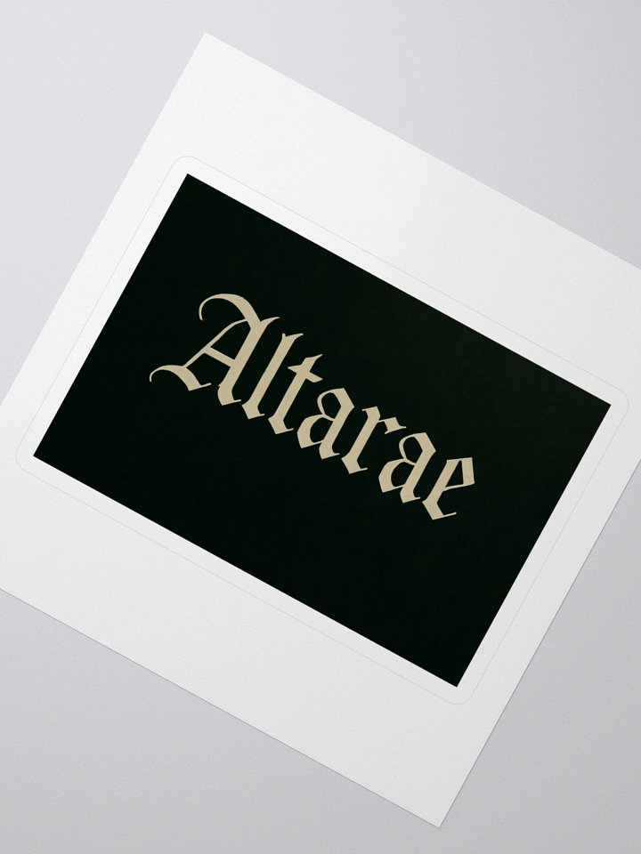 Altarae "Glimmer of Hope" Stickers – Forest Fade Edition product image (2)