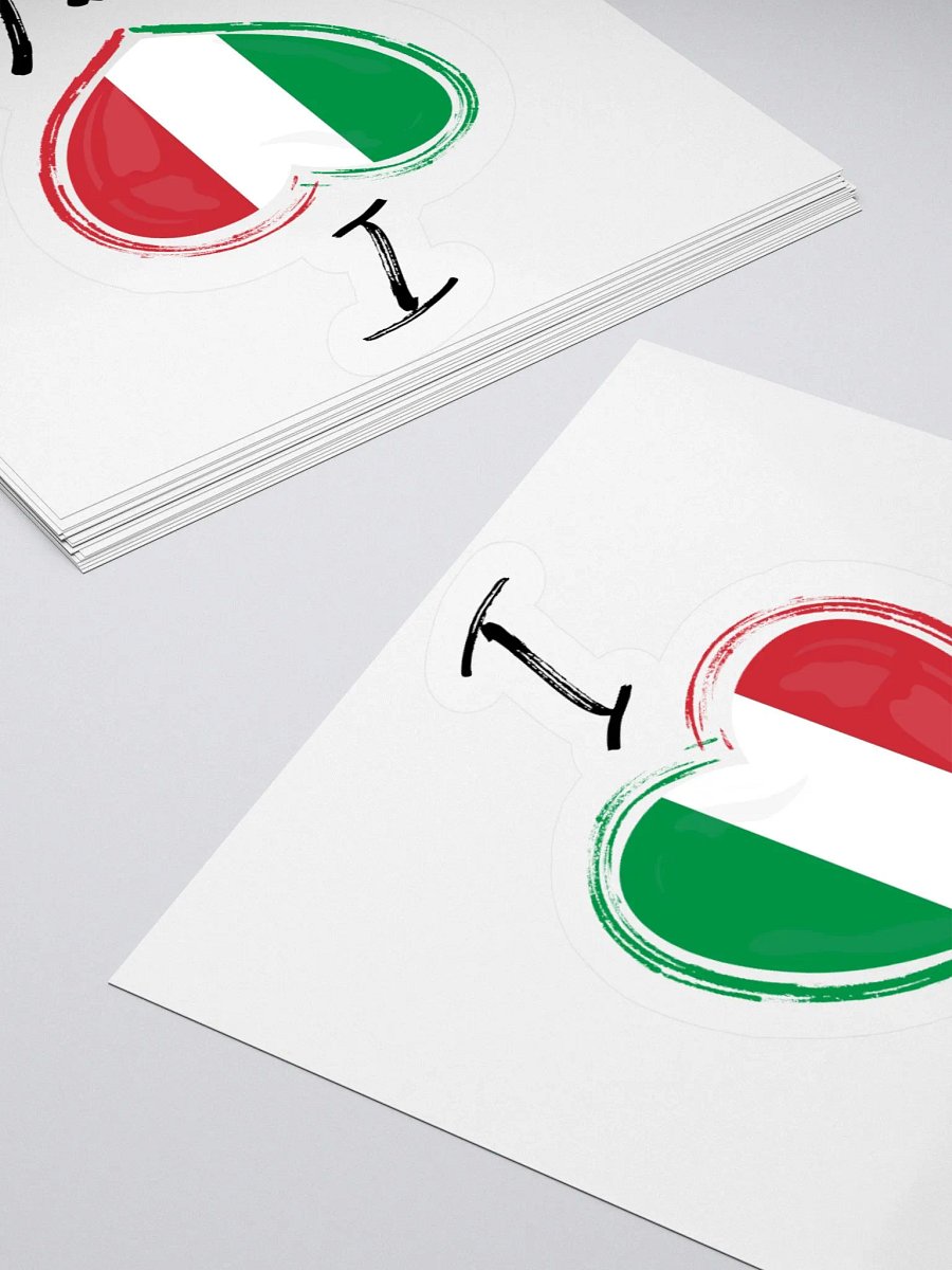 I Love Italy Sticker product image (10)