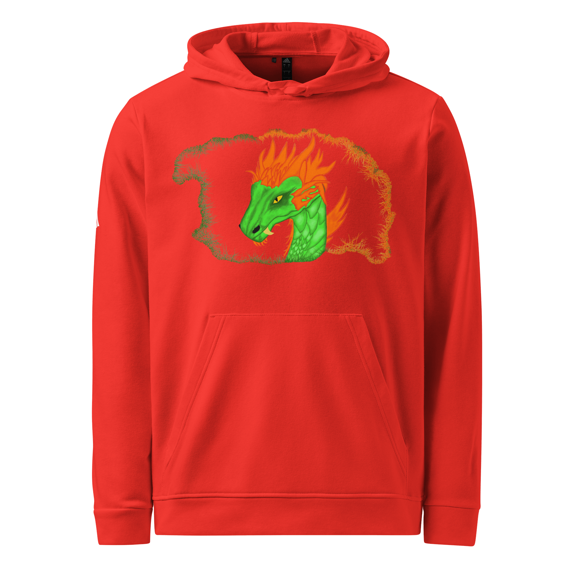 Dragon's Inferno Fleece Hoodie product image (1)