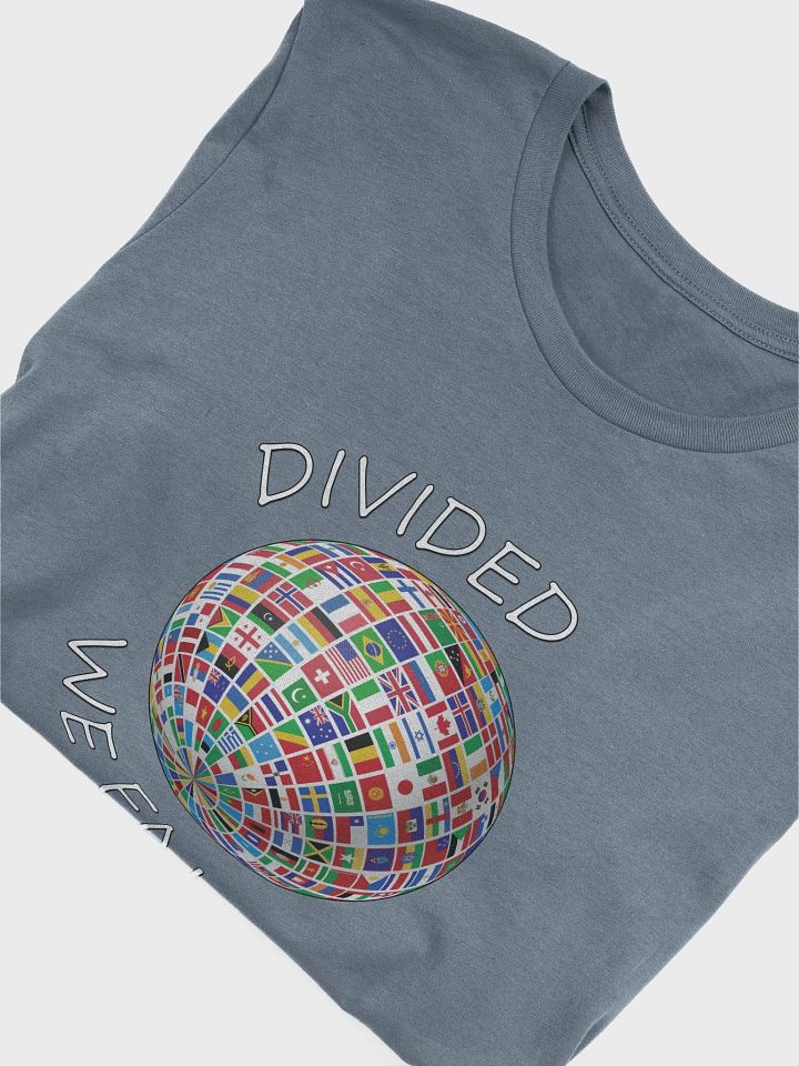 Divided We Fall - Nations - Globe - Bella+Canvas Supersoft T-Shirt product image (1)