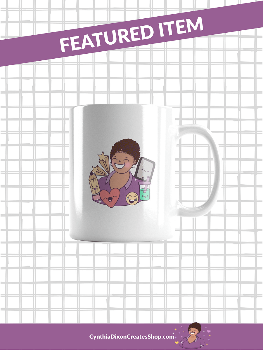 Cynthia Dixon Creates Signature Logo Mug product image (1)
