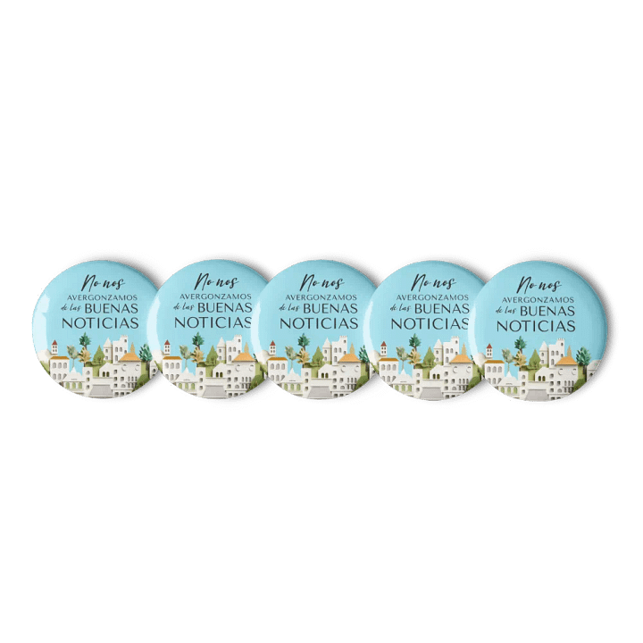 'No Nos Avergonzamos de las Buenas Noticias' Pin Set product image (1)