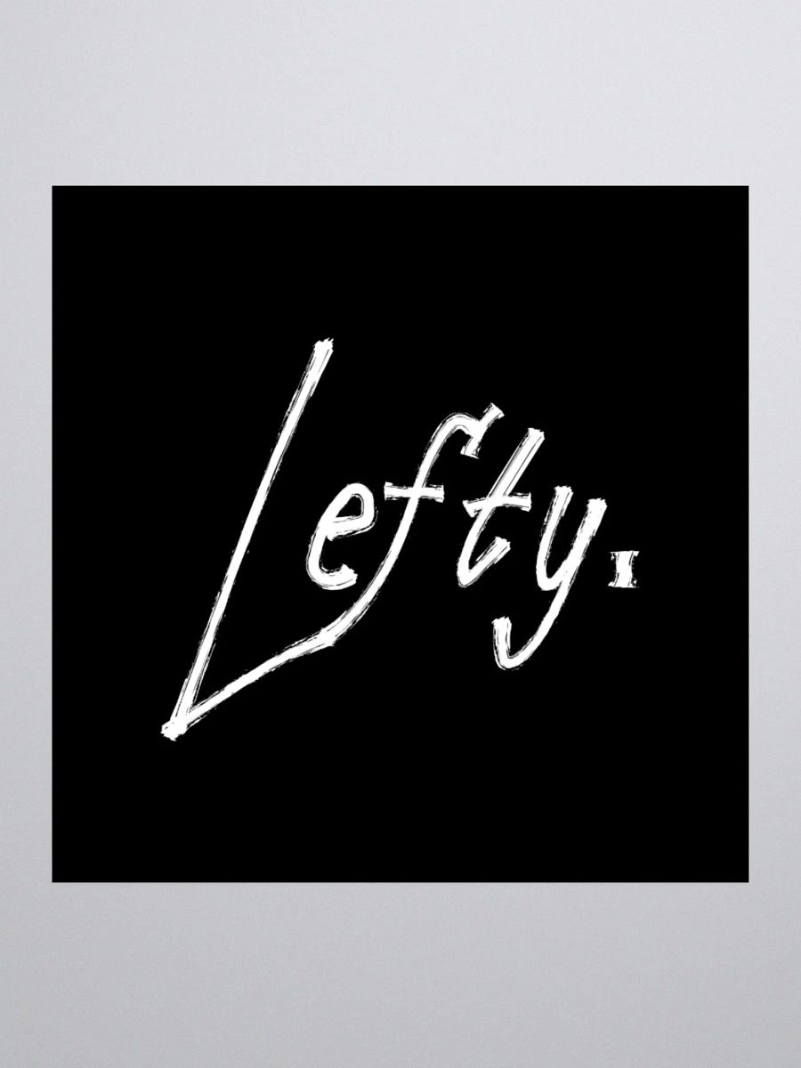 Lefty. "LOGO STICKER" product image (1)