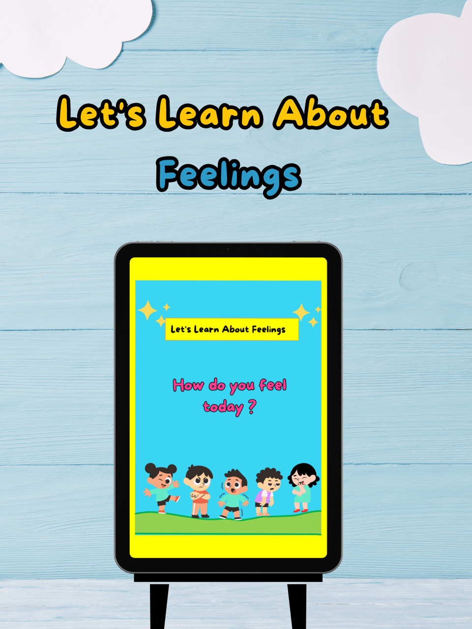 Let's Learn About Feelings Flashcards product image (2)