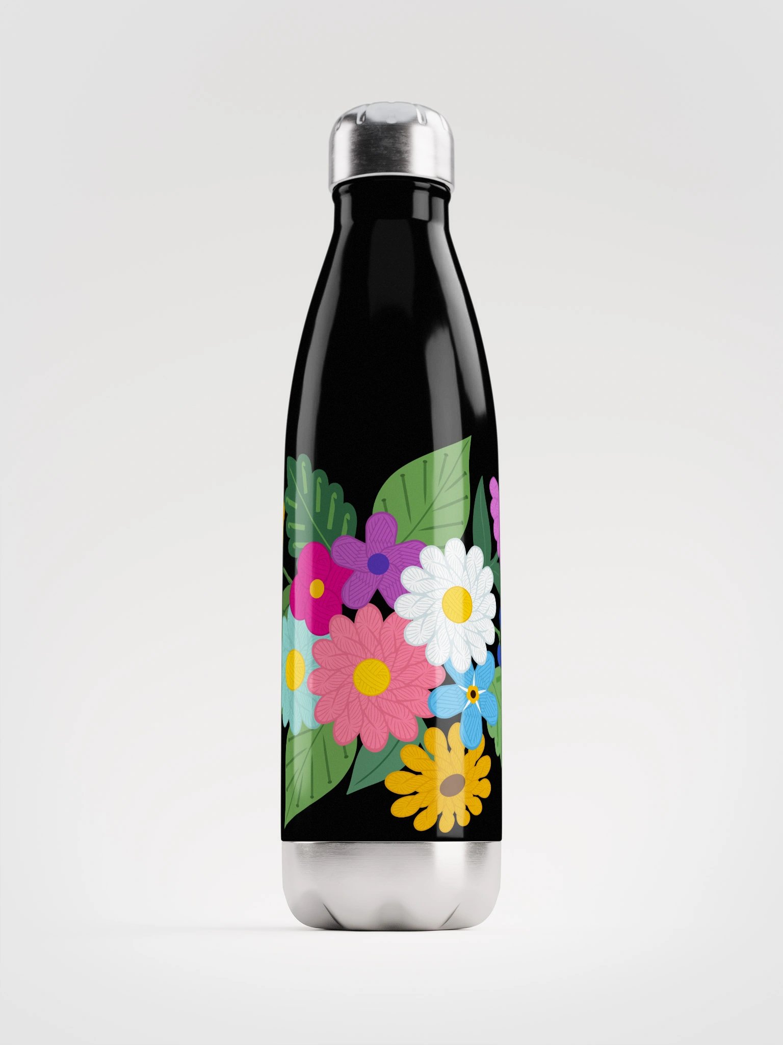 Floral Yarn Water Bottle product image (1)