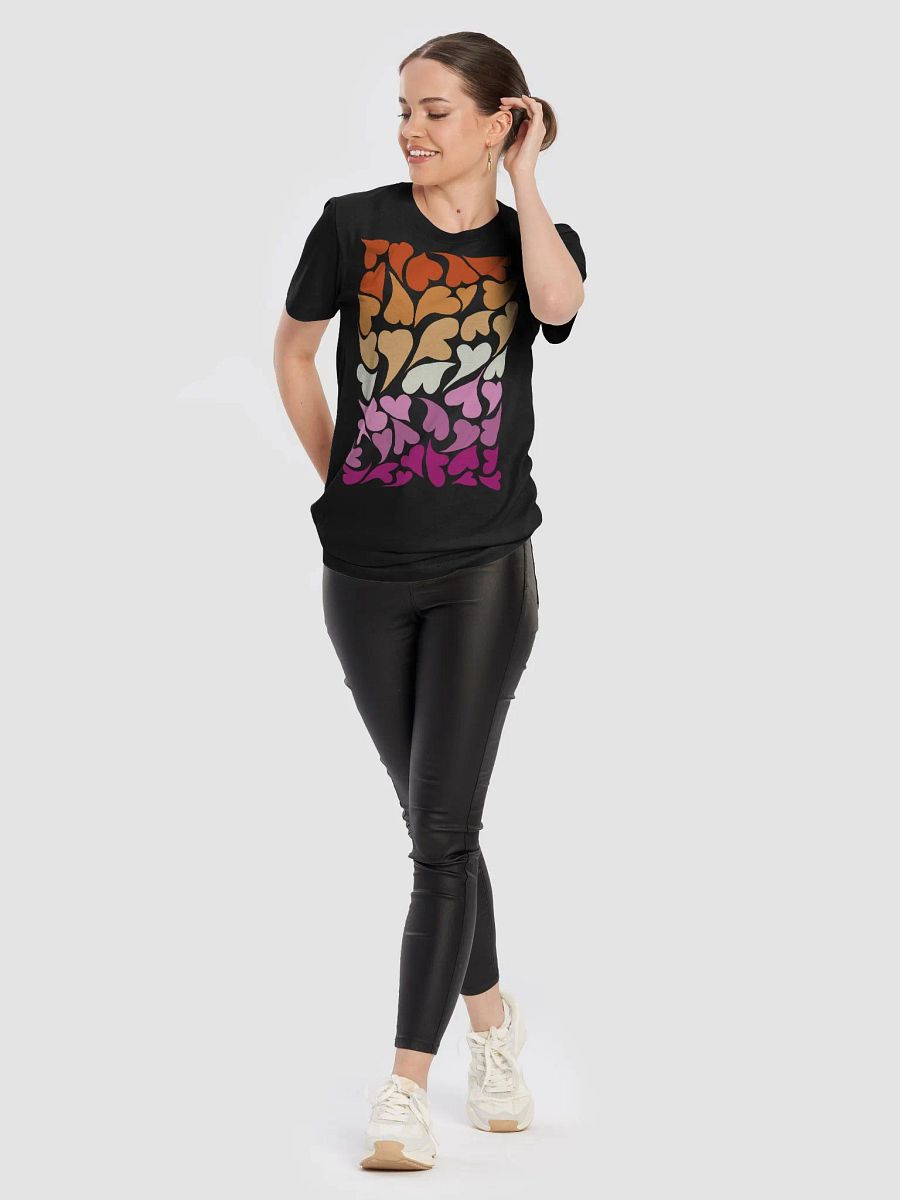 Nestled PRIDE Lesbian T-shirt product image (37)