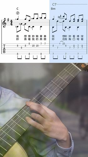 我想就這樣牽著你的手不放開 / 周杰倫 - 簡單愛 / 吉他