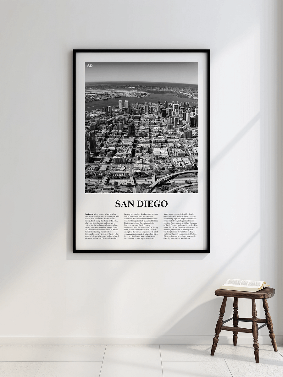 San Diego 01 Newspaper Poster product image (2)
