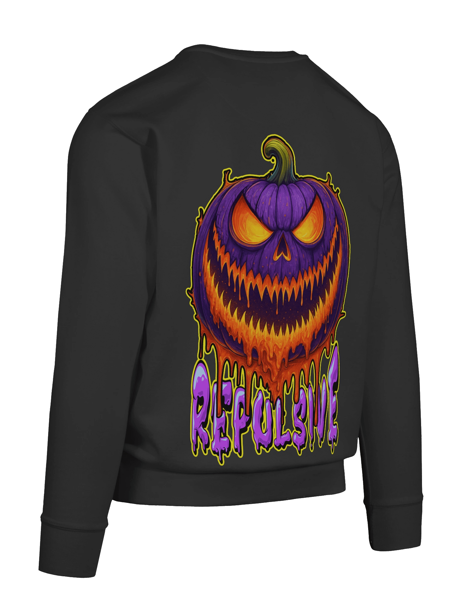 Repulsive “Pumpkin Drip” - Basic Sweatshirt product image (12)
