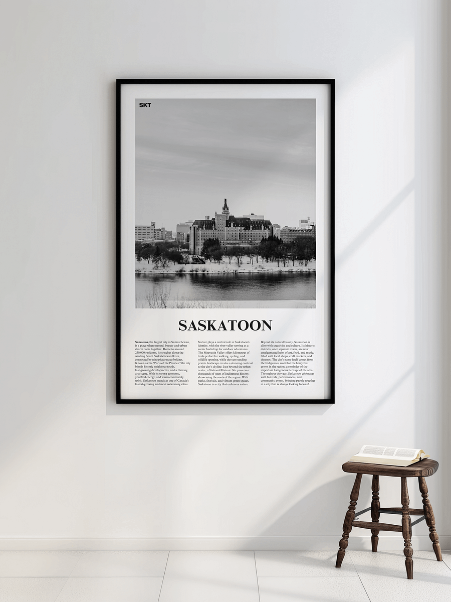 Saskatoon 01 Newspaper Poster product image (2)