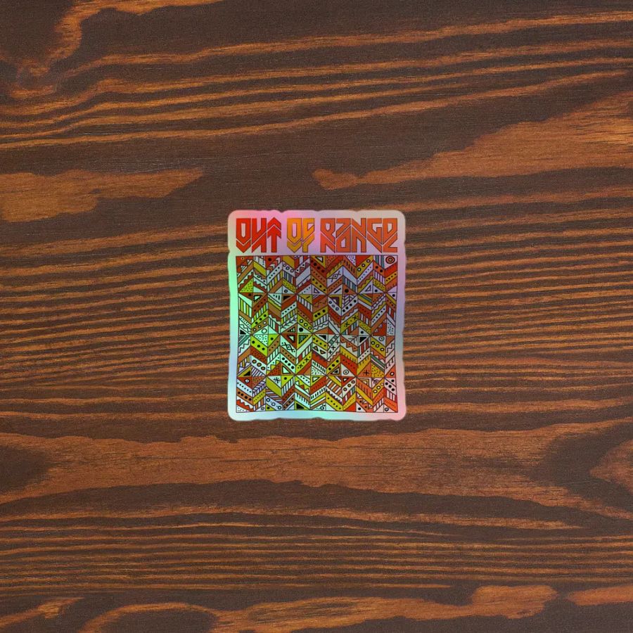 Out of Range Holographic Sticker Sheet product image (5)