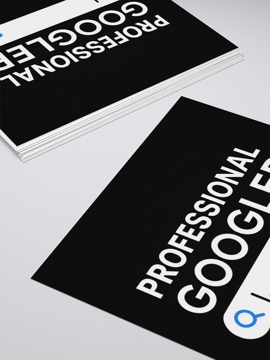 PROFESSIONAL GOOGLER - STICKER product image (8)