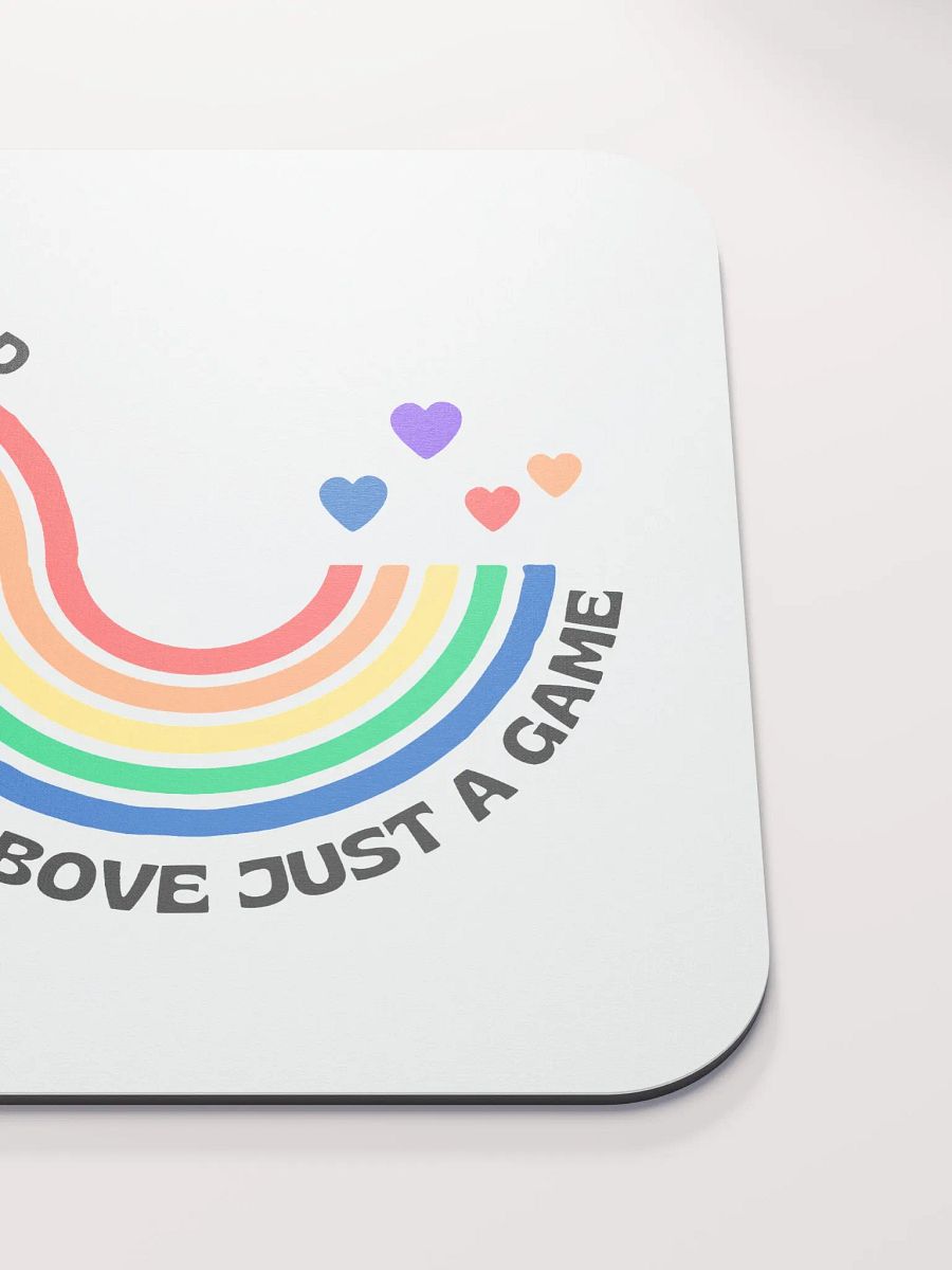 Rainbow Land Mousepad White product image (5)