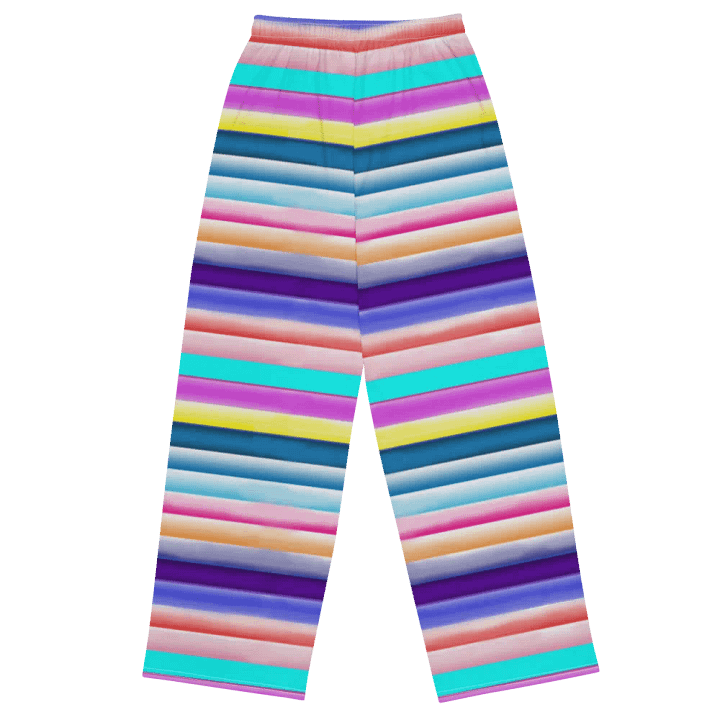 Cotton Candy Stripes Wideleg Pants product image (1)