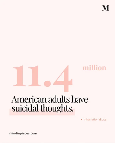 Behind this number are real people carrying invisible pain.

If you’re struggling, you’re not alone. 💙