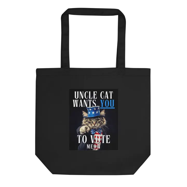 Uncle Cat Wants YOU To VoteTote Bag product image (1)