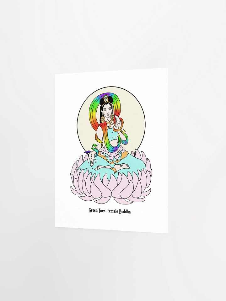 Green Tara 8x10 Print product image (2)