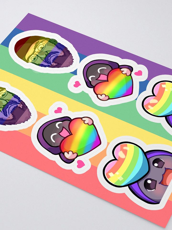 PRIDE Sticker Sheet product image (2)