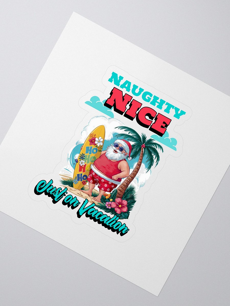 Santa's Surfing Adventure Sticker Set product image (4)