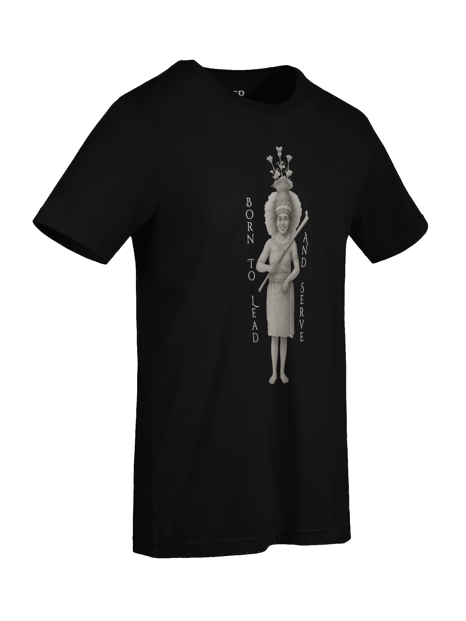 Traditional Samoan Taupou T-Shirt – Cultural Island Design | Fa’aSamoa Heritage Tee by ASP Apparel product image (9)