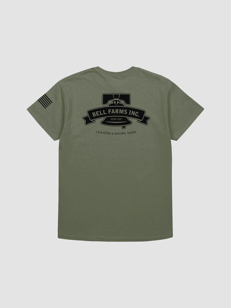 Heavy weight Green & Black T-shirt product image (2)