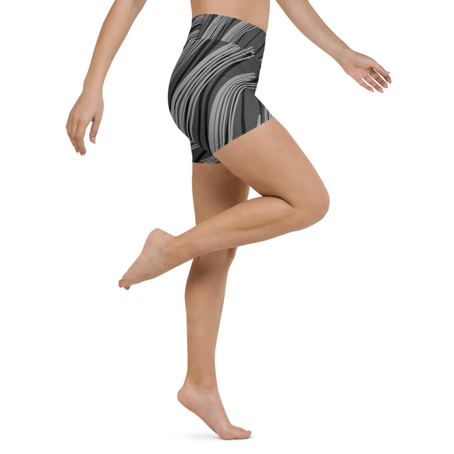 Dynamic Diagonal Yoga Shorts product image (6)