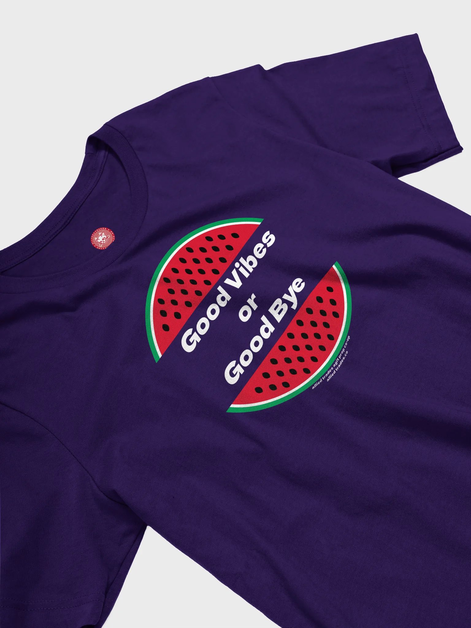 Good Vibes or Good Bye Watermelon Tee product image (20)