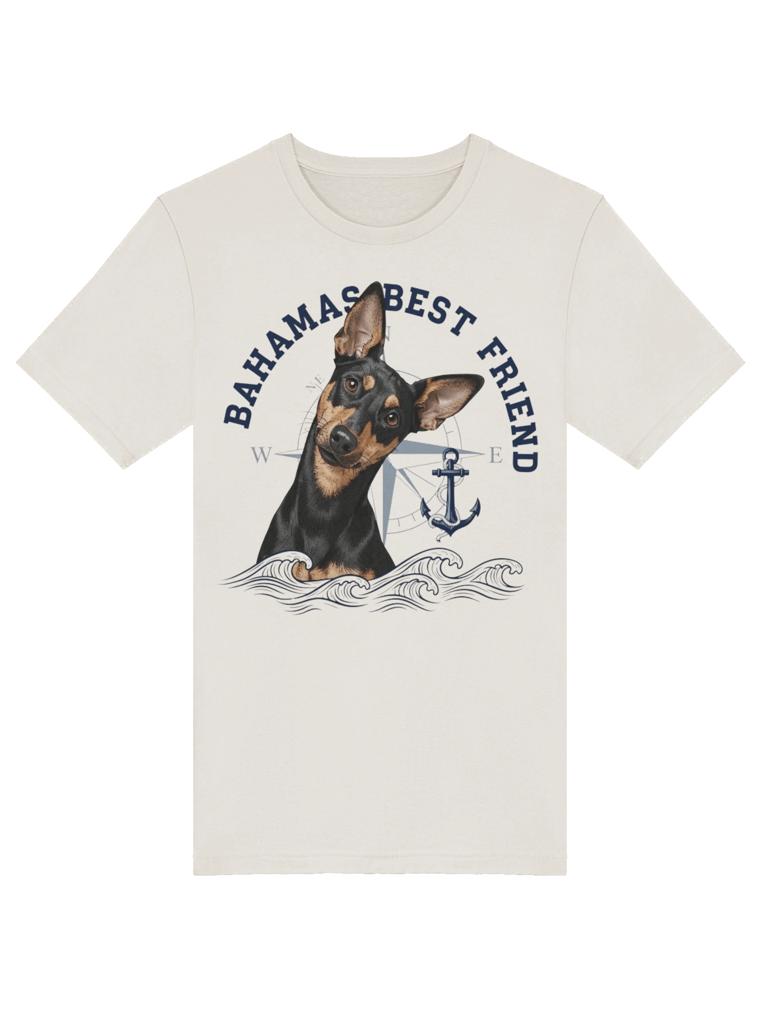 Bahamas Best Friend - Potcake Dog Nautical Tshirt product image (5)