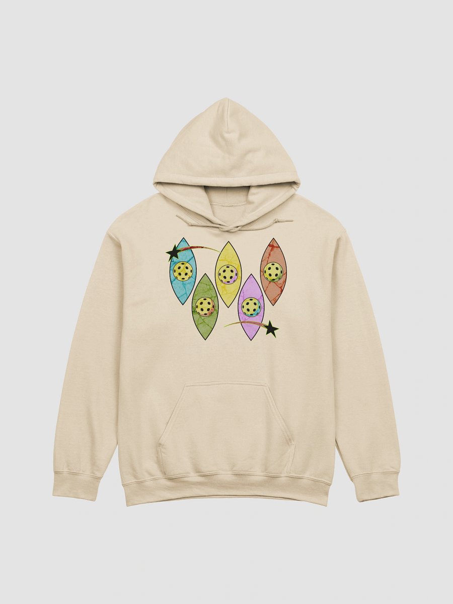 Mid Century Y2K Pickleball Starry Whimsy Hoodie product image (19)