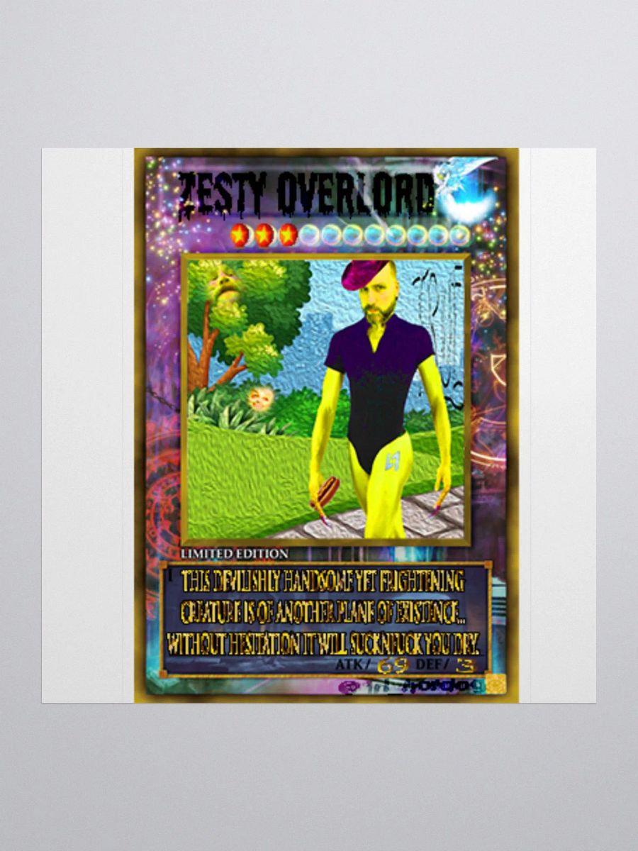 ZESTY OVERLORD Sticker product image (1)