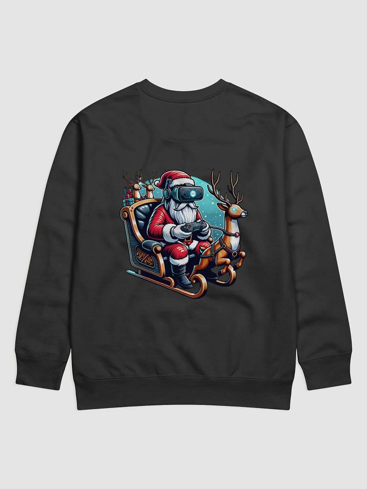 Long Sleeve Shirt with VR Santa Sleigh – Cyber Christmas Style product image (34)