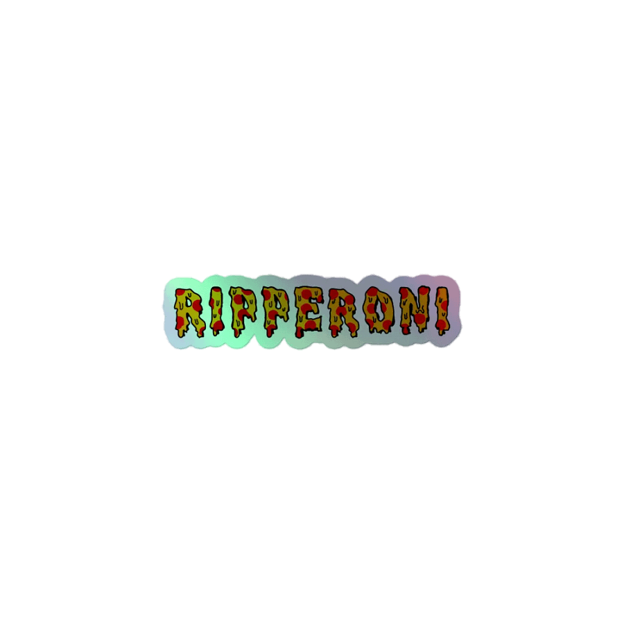 Holographic Ripperoni Sticker product image (1)