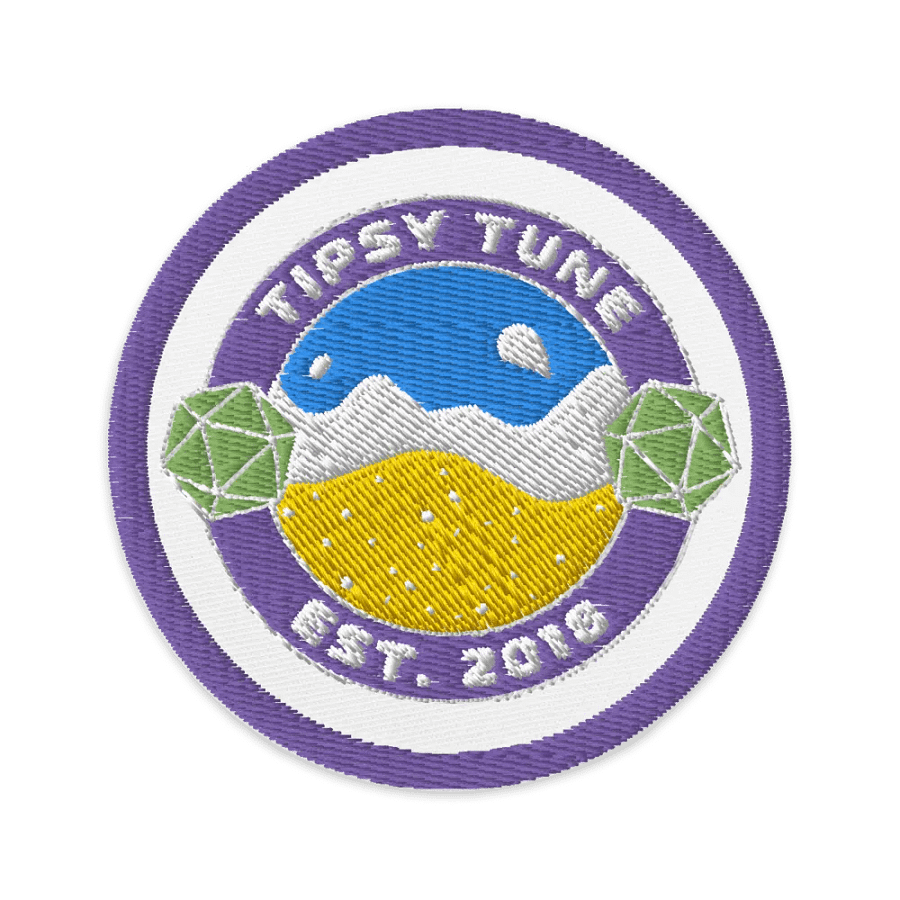 Tipsy Tune D&D Patch product image (1)