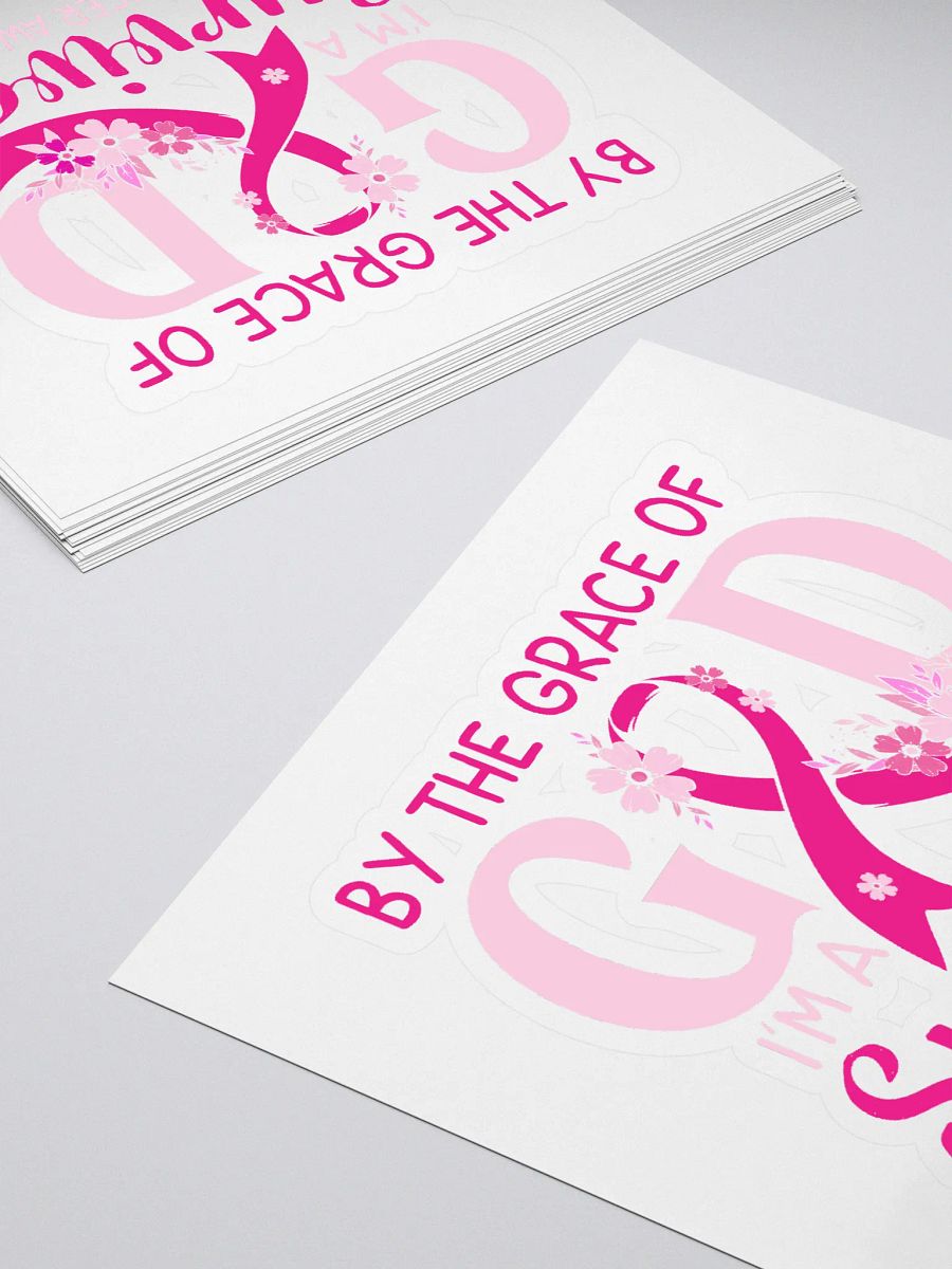 By The Grace Sticker product image (4)