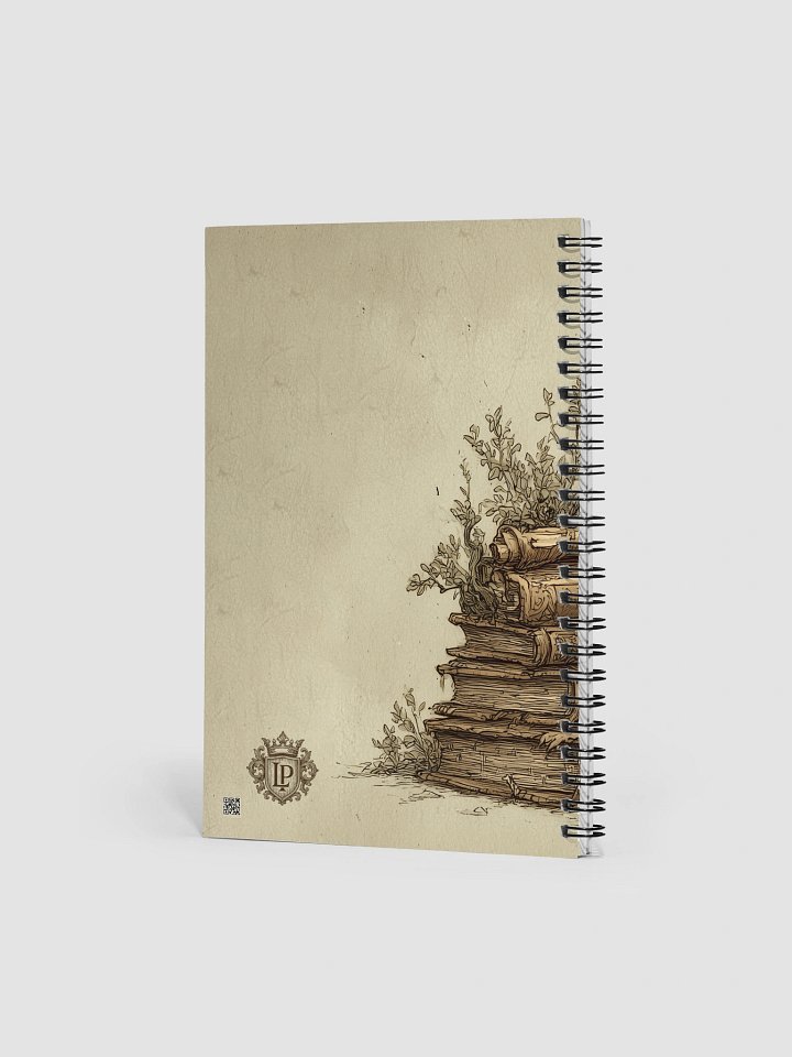Archivist Owl Spiral Notebook product image (2)