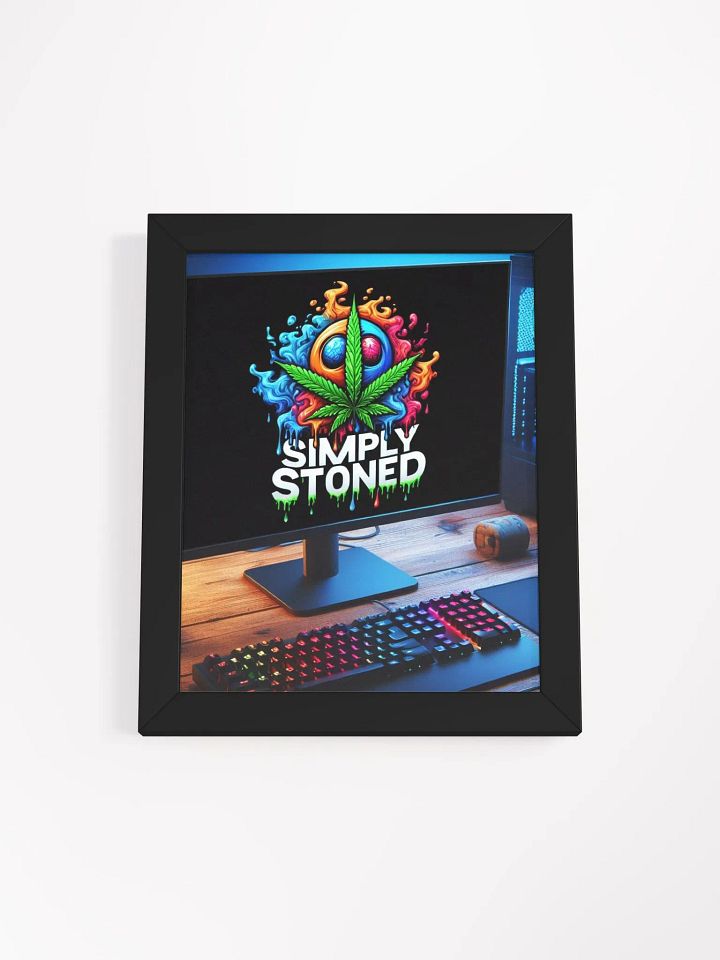 Simply Stoned Framed Gaming Picture product image (1)
