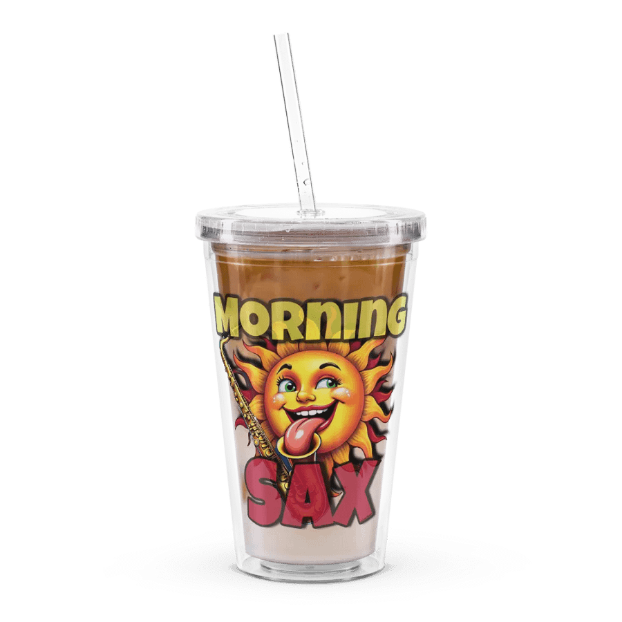 Morning Sax Tumbler - Clear product image (8)