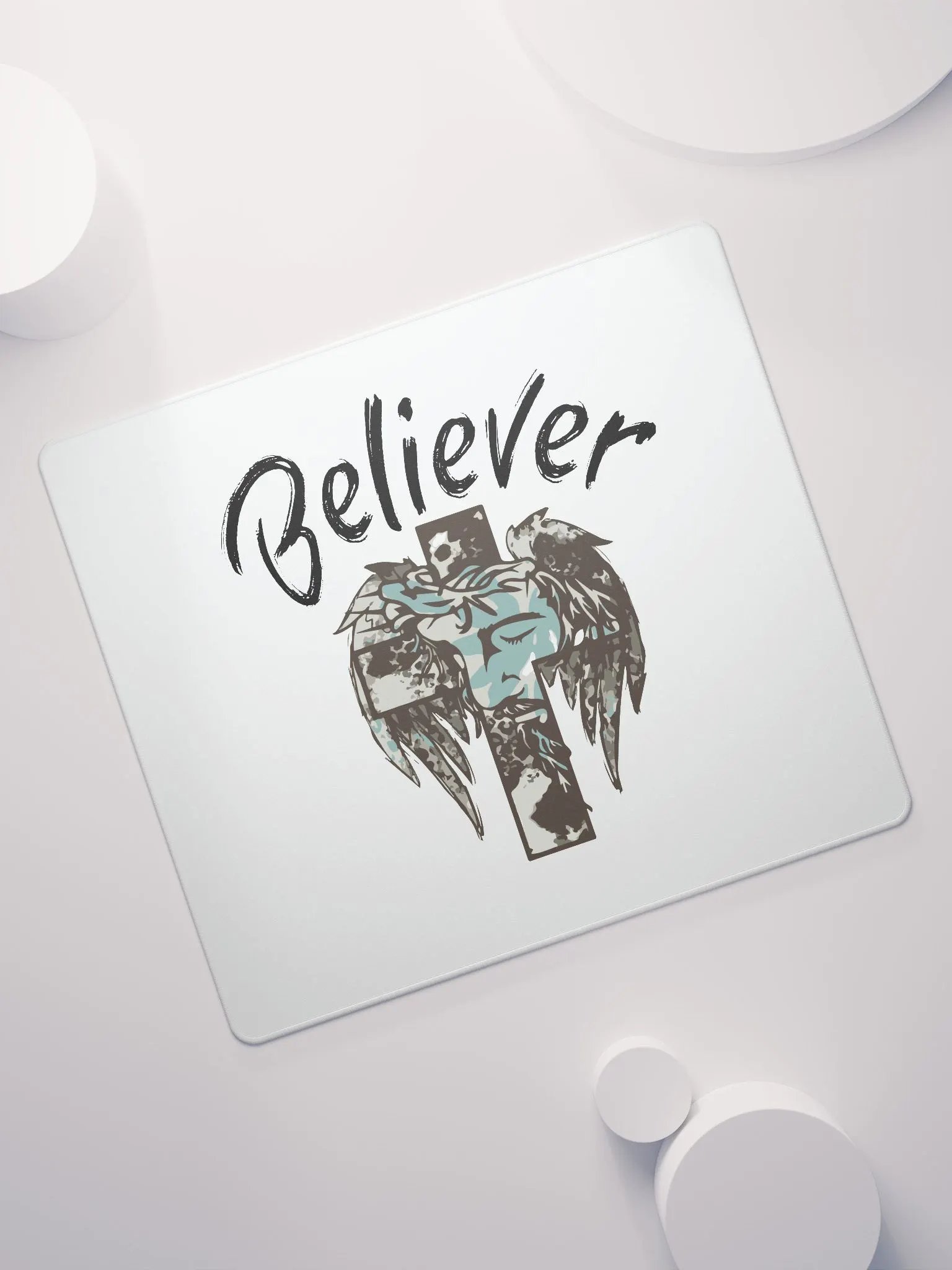 BELIEVER FAITH Foliage Fusion Gaming Mouse Pad product image (11)