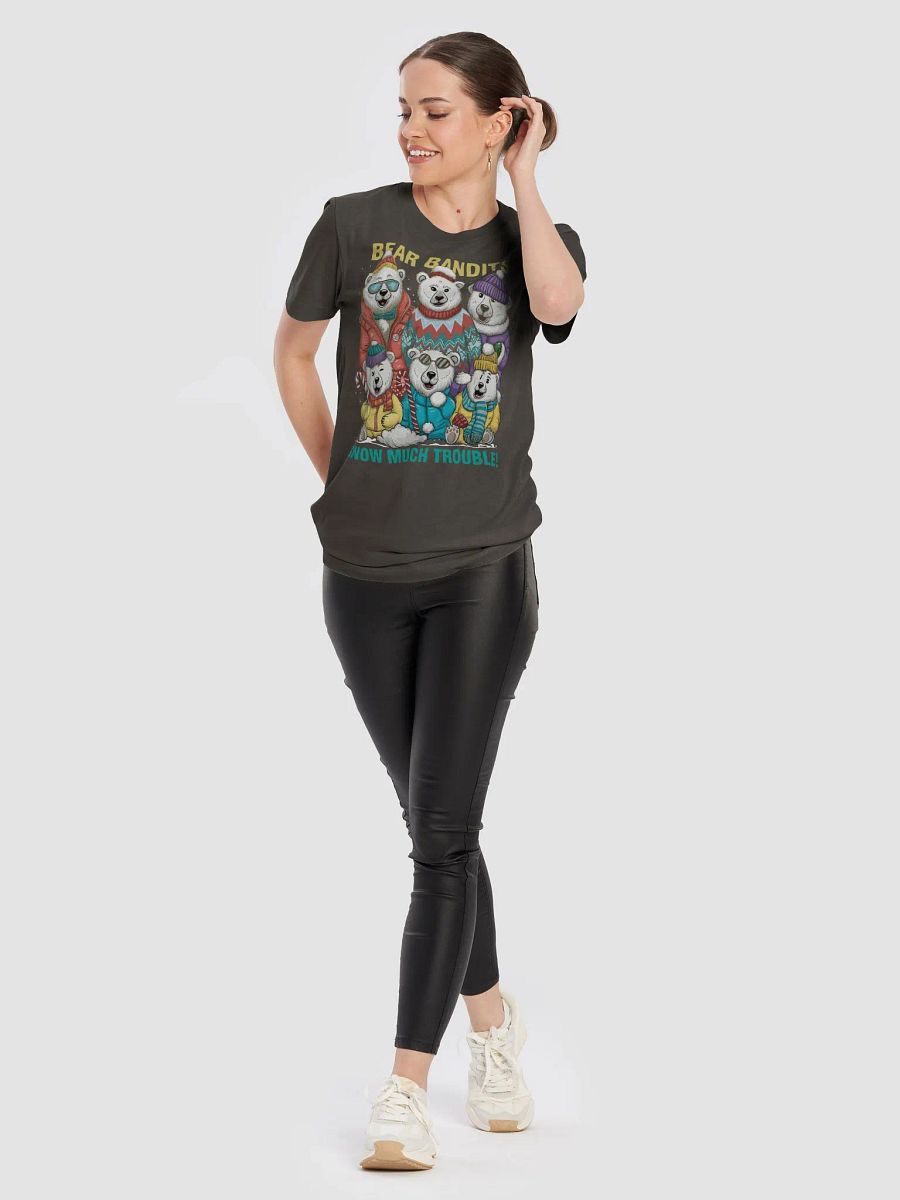 Bear Bandits of the North T-Shirt | Fun Polar Bear Winter Shirt | Unique Holiday Gift Idea product image (8)