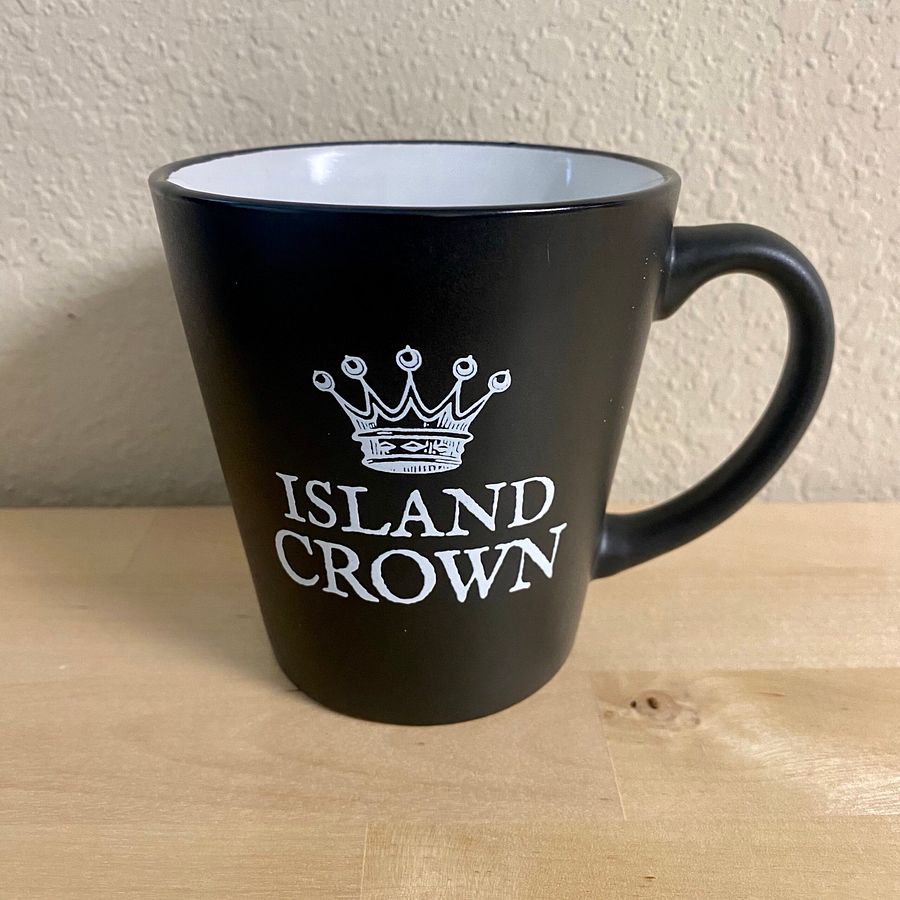 Island Crown Logo Two Tone Latte Mug product image (2)