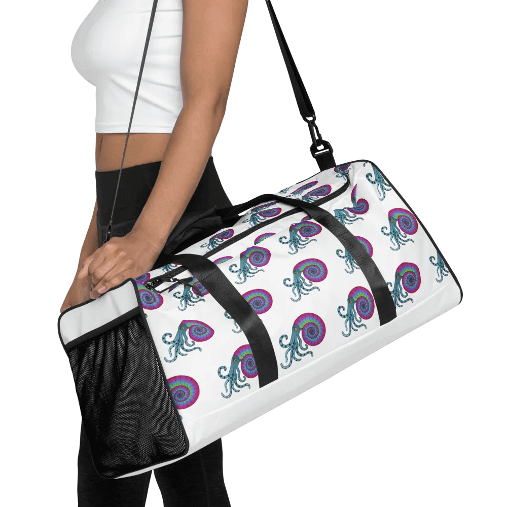 Ammonite Fantasy All-Over Duffle Bag product image (1)