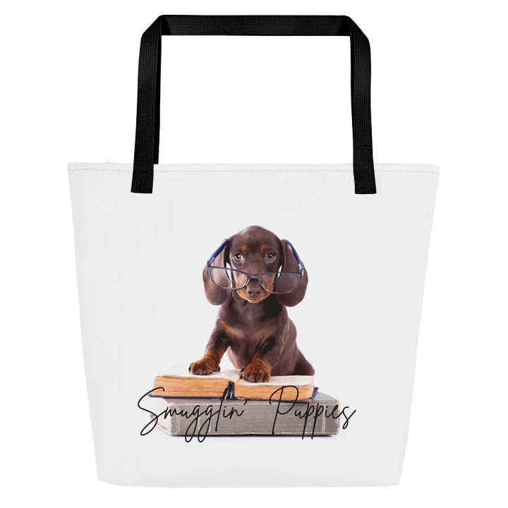 Smugglin' Puppies Tote Bag product image (1)