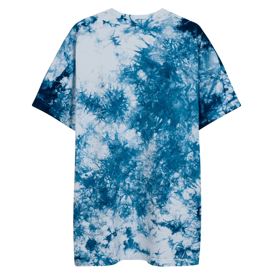 Midnight Roses Wolf Embroidered Tie-Dye Tee product image (5)