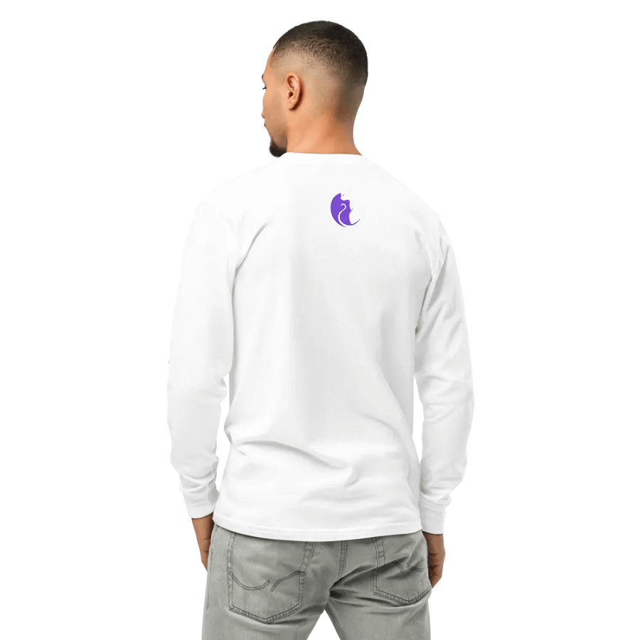 KawaiiKitten Heavyweight Garment-Dyed Long Sleeve Shirt product image (3)