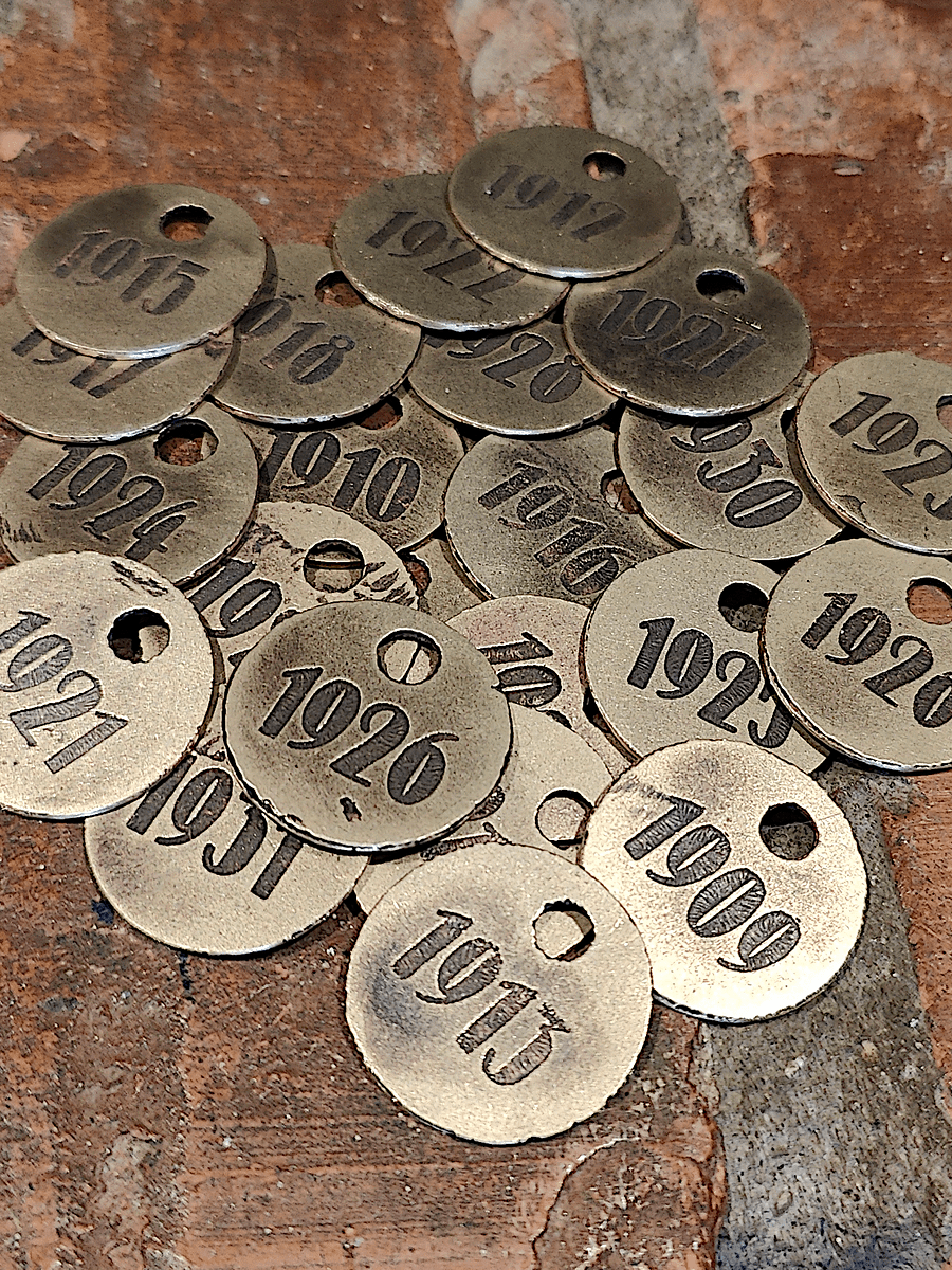 Handmade Brass Key Tag FREE SHIPPING! product image (5)